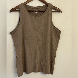 Pact Women's Sleeveless Tan Tank Top